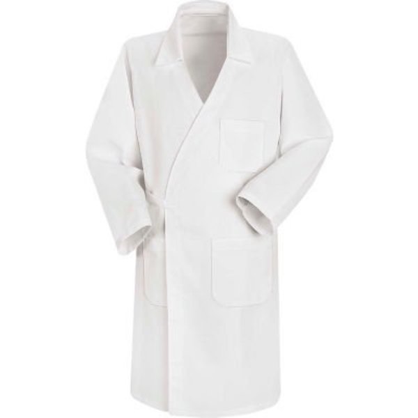 Vf Imagewear Red Kap¬Æ Men's Butcher Wrap, White, Polyester/Combed Cotton, 3XL WS50WHRG3XL